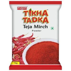 Pushp Brand Chilli Powder Spicy Red Chilli Powder (Tikha Tadka) (1 KG)